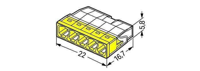2273-205 Соединительная клемма для распределительных коробок