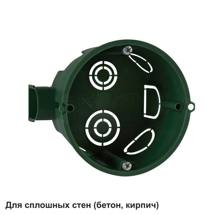 IMT35100 КОРОБКА УСТАНОВОЧНАЯ ДЛЯ СПЛОШНЫХ СТЕН 68(65)X45  (MS)