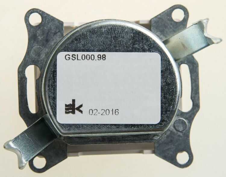 GSL000698 GLOSSA TV-SAT РОЗЕТКА проходная 4DB, механизм, ПЕРЛАМУТРОВЫЙ