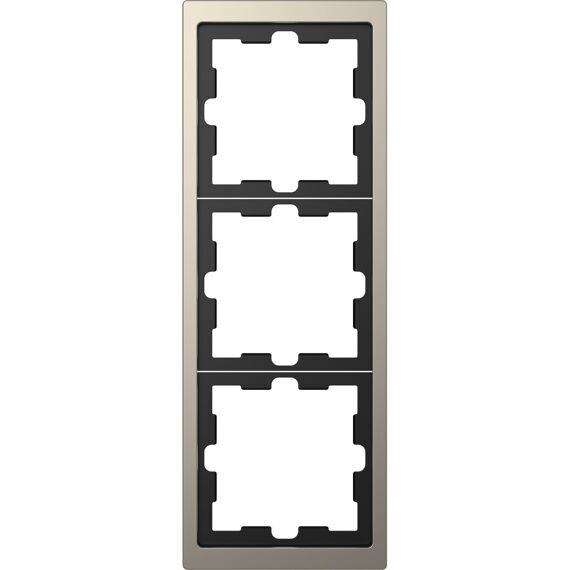 MTN4030-6550 D-Life РАМКА 3-постовая, НИКЕЛЬ