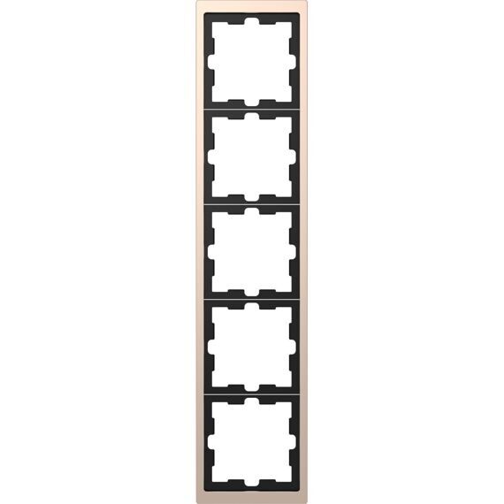 MTN4050-6551 D-Life РАМКА 5-постовая, ШАМПАНЬ