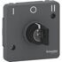MUR35061 MUREVA S, ПЕРЕКЛЮЧАТЕЛЬ с ключом на 3 положения, 3А, механизм, АНТРАЦИТ, IP55  (MS)