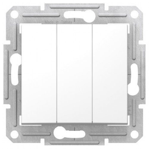 SDN0300621 SEDNA ВЫКЛЮЧАТ. 3-х кл.10AX, 230В, БЕЛЫЙ