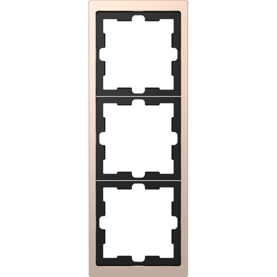 MTN4030-6551 D-Life РАМКА 3-постовая, ШАМПАНЬ