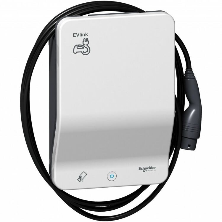 EVB1A7PCRI СТАНЦИЯ EVLINK 7kW КАБЕЛЬ T2+RFID